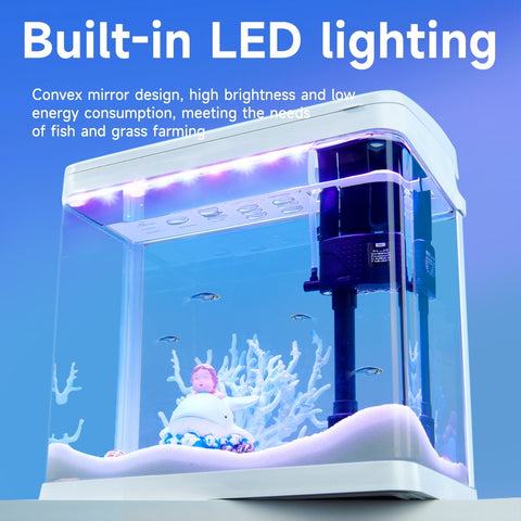 Desktop Hot Bending Small Fish Tank 310 US Standard